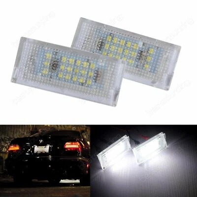 Feux Eclairage de Plaque LED BMW Série 3 E46 Berline Touring Compact 1998-2005 - Photo 1/4