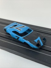 AFX Dodge Daytona Charger Blue, No. 7 Slot Car Body 1/64 DAMAGED