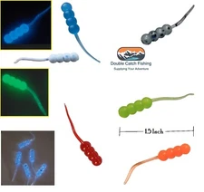 Waxie Panfish Bait - 1.5 Inch - 40 Pack - Scented - Ice Fishing and Open Water