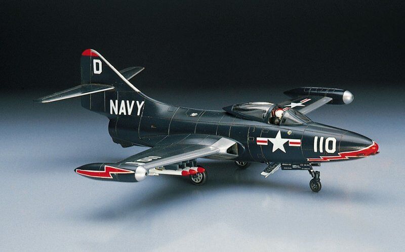 F9-Fニャンサー1/72 F9F-2 Panther by Jose Dardon (Hasegawa 1/72)