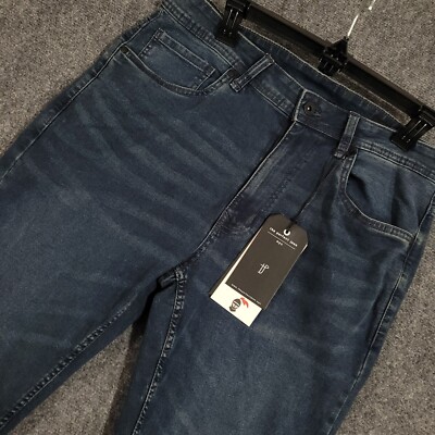 The Perfect Jean NYC Men s Athletic Fit 35x30 Captain Blue NWT