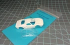 White GT40 (LWB) body kit for tjet type chassis (not included)