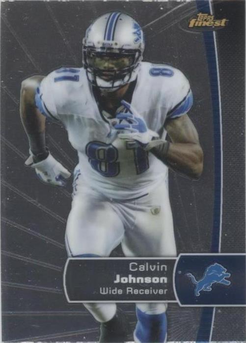 2012 Topps Finest Calvin Johnson #20 - 1 of 2