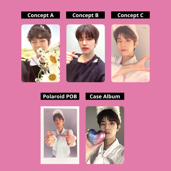 Stray Kids Maxident Official Photocards Preorder/Album/Case (Chan