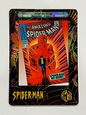 2002 Artbox Spider-Man FilmCardz Holofoil PH3 End of Spider-Man?  