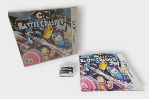 CARTOON NETWORK : BATTLE CRASHERS Nintendo 3DS: 2016 Game Cartridge ~ TESTED