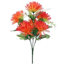 Artificial Silk Chrysanthemum Flowers for Wedding Valentines Memorial Graveside