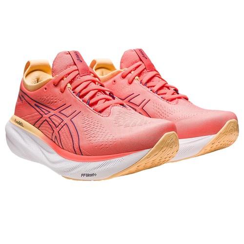 Asics MetaRide Running Shoes Mens 8.5 Orange Sunrise Red 