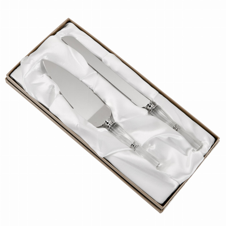 Нож с фасетной ручкой и серверный набор 13390₽