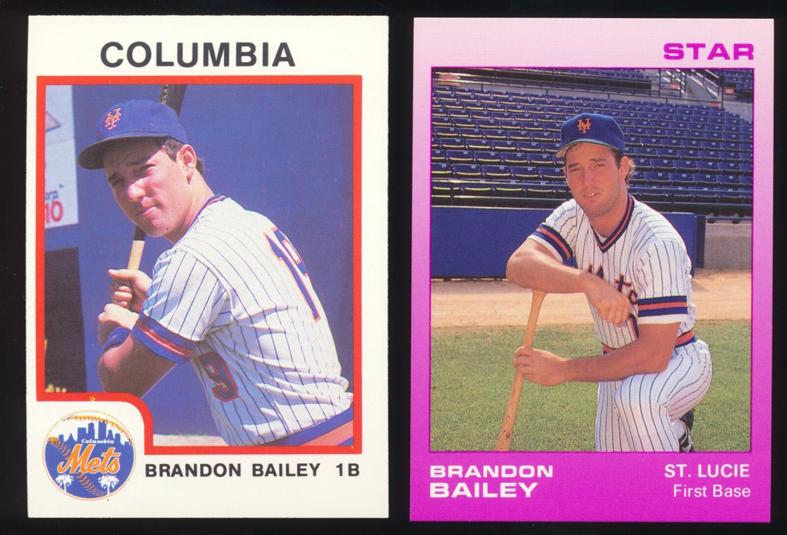Choose Your Minor League Player Lot - Player Name Starts with B (B5)