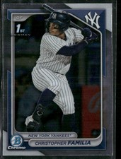 2024 Bowman Chrome #BCP-154 Christopher Familia Prospects