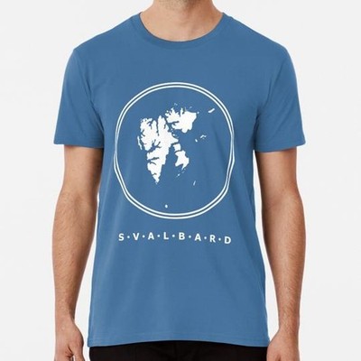 Svalbard From Above Size S to 5XL Made in the USA T-Shirt