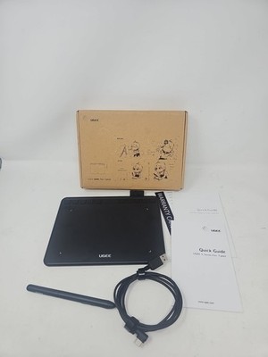 UGEE S640 Graphics Drawing Tablet Black USB-C 6.3x4'' Customisable Buttons 