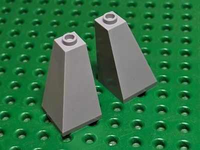 Lego Neigung 75° 2x2x3 doppelt konvex, Turmabschnitte [3685] hellgrau x2