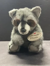 Russ Berrie Yomiko Classic Racoon Plush Stuffed Animal 10” NWT