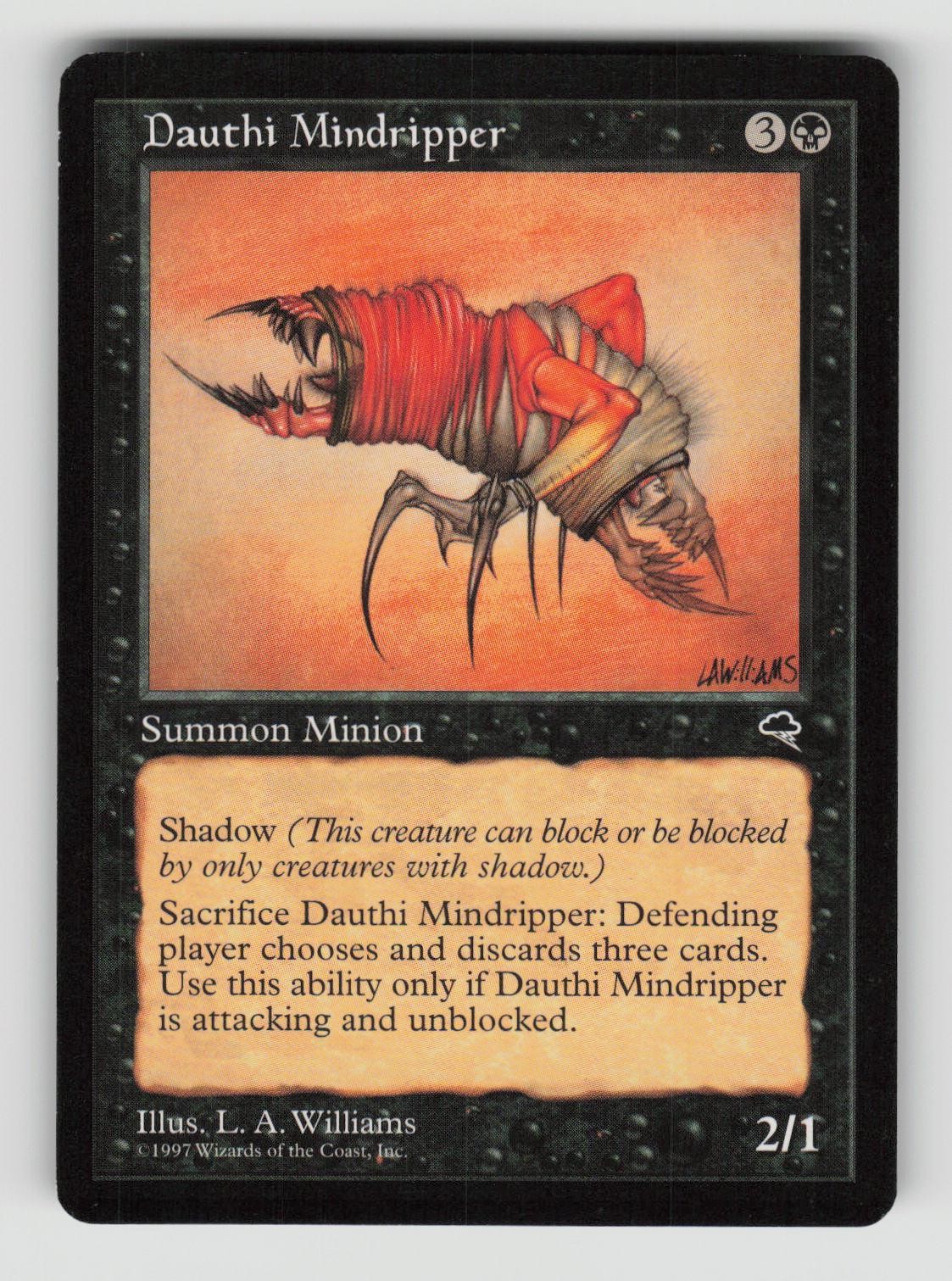Dauthi Mindripper 125 Uncommon Tempest Magic: The Gathering Lightly Played