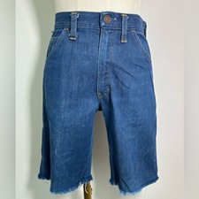 VTG 60s SEARS High Rise Jean Shorts SIZE 28