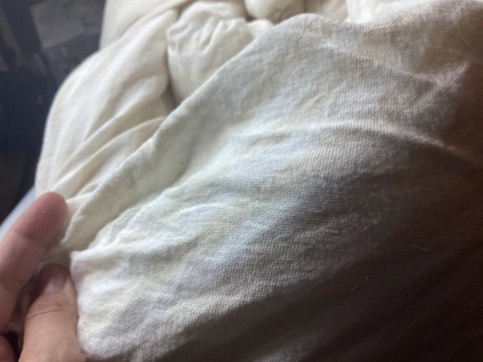 Casaluna Heavyweight Stripe Comforter Only Natural Casaluna Has A Stain - Image 2 of 4