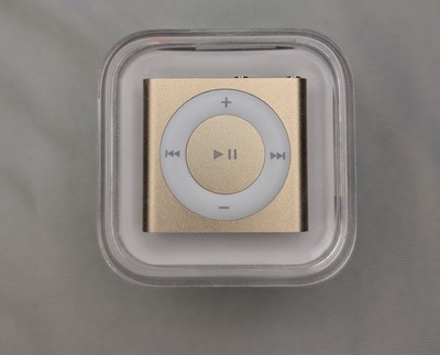 Apple iPod Shuffle 4th Generation 2GB Music Player - Gold