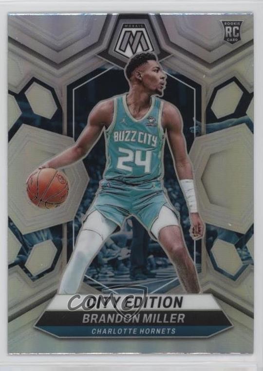 2023-24 Panini Mosaic City Edition Silver Prizm Brandon Miller #277 1da