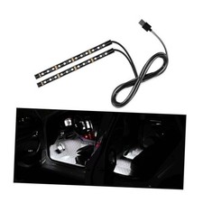 Car LED Strip Light, 24 LED Auto Interior Under Dash Atmosphere USB White