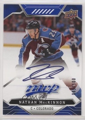 2019 MVP Puzzle Back Blue Script Achievements 85/100 Nathan MacKinnon #12 1d77