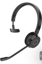 Jabra Evolve 65 TE Third Edition Wireless Dual-Ear Headphones Black- Brand New