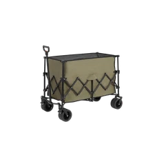 Beach Cart Foldable 220 lbs Capacity Features Large Wheels