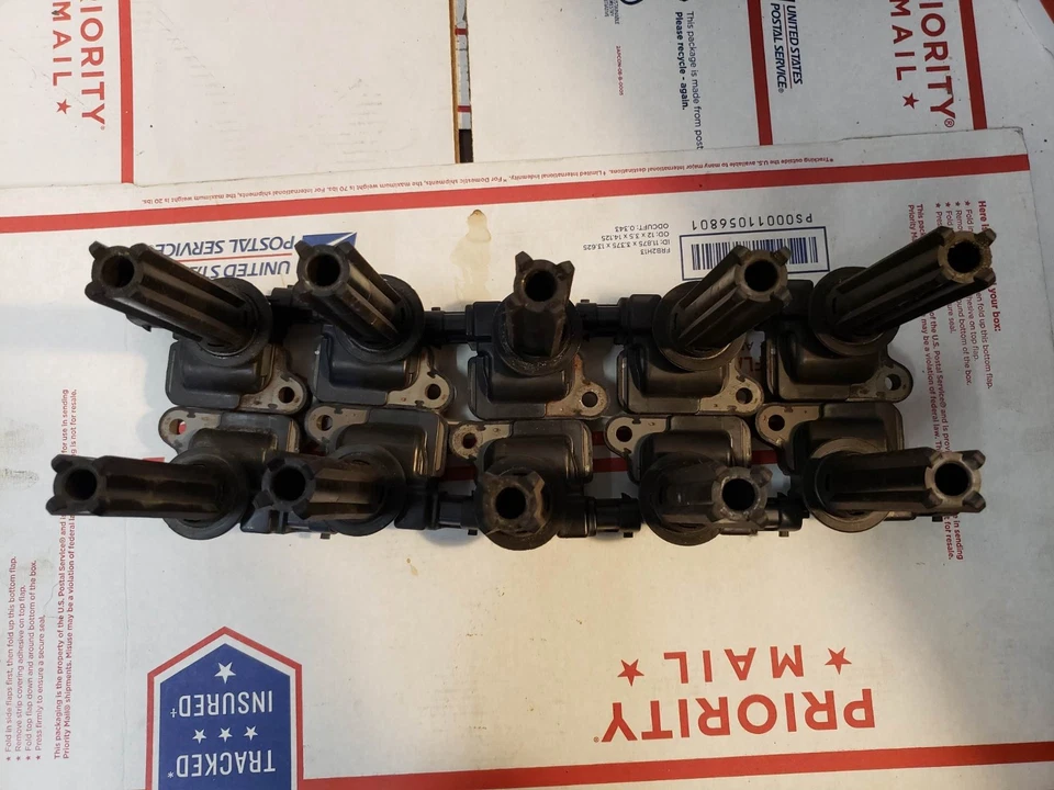 USED GENUINE Saab 9-3 B207 2.0L 03 - 11 Ignition Coil OEM MITSUBISHI 12787707 - Image 4 of 4