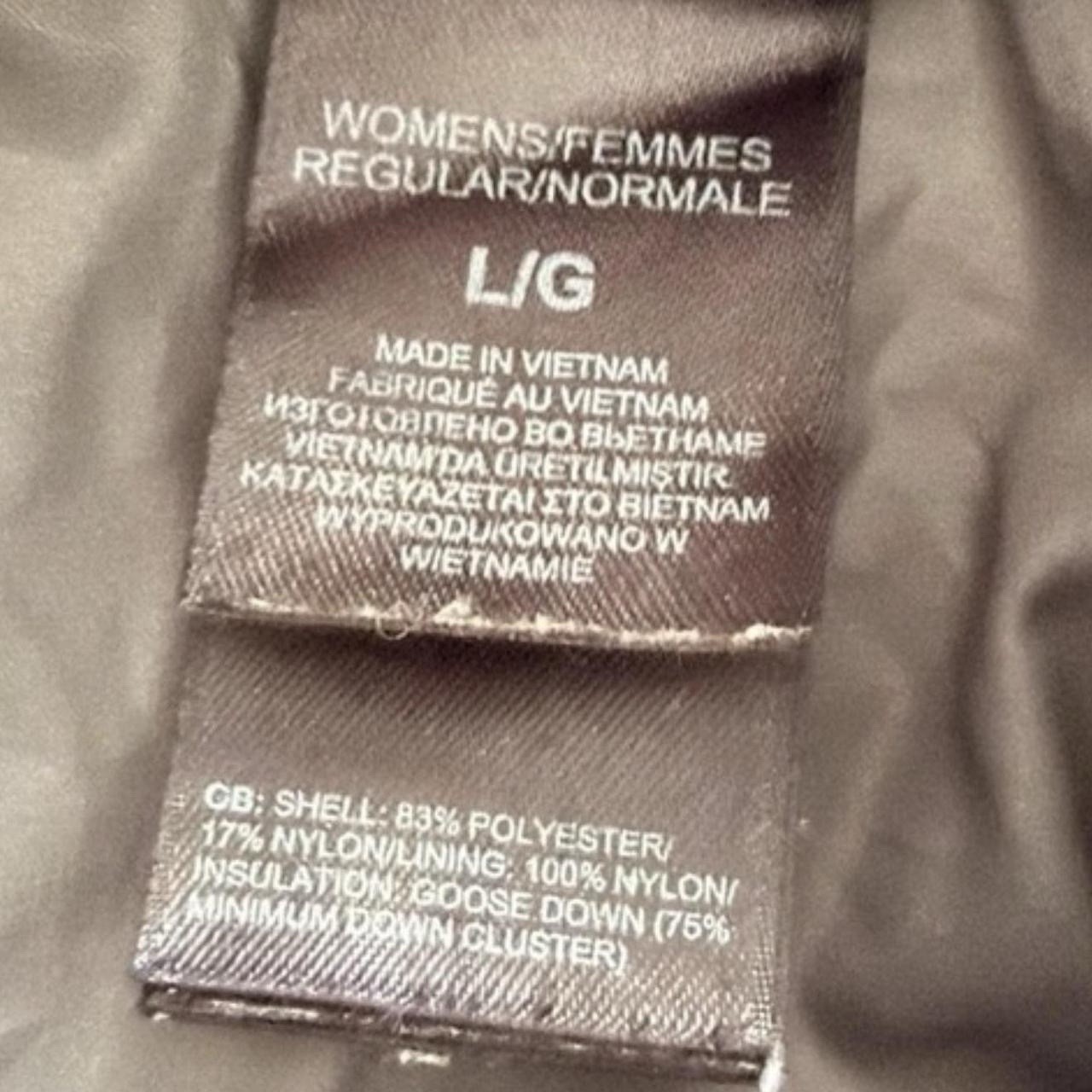 The North Face Aconcagua Puffer Jacket Womens Large  Black 550 Goose Down Coat thumbnail 3