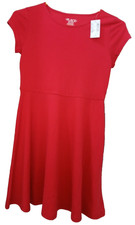 Children's Place Girls Red Short Sleeve Dress Size L/G 10/12