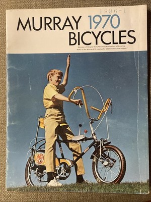 1970 MURRAY Original Bicycle Bike Sales Catalog ELIMINATOR WILDCAT Alpine Le Man