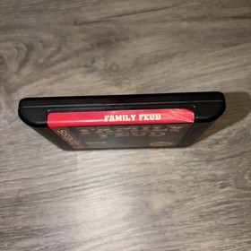 Family Feud (Sega Genesis, 1993) Game, Paper Case, Directions