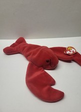 Ty Beanie Baby Pinchers the Lobster DOB June 19, 1993