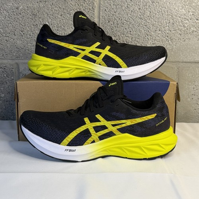 #ad ASICS Dynablast 3 Running Men#x27;s shoes SIZE 7.5 Women#x27;s 9 black Lime $55.99