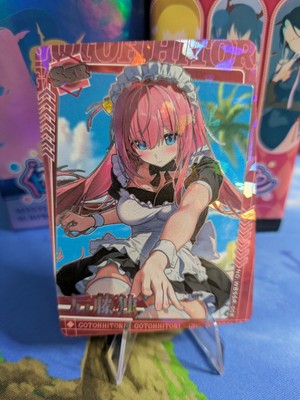 HITORI GOTOH - Goddess Story Waifu Cards - SSR Bocchi the Rock Cosplay Figur