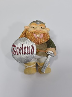 Iceland Souvenir Magnet Viking Shape 
