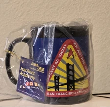 NEW STAR TREK THE NEXT GENERATION STARFLEET ACADEMY Plastic Slider PUZZLE MUG 