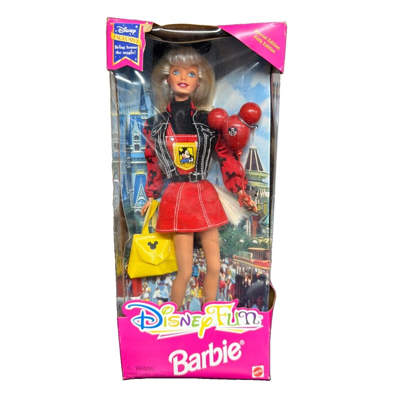 Disney Fun Barbie Exclusive Special Fifth Edition 1997 Mattel #18970