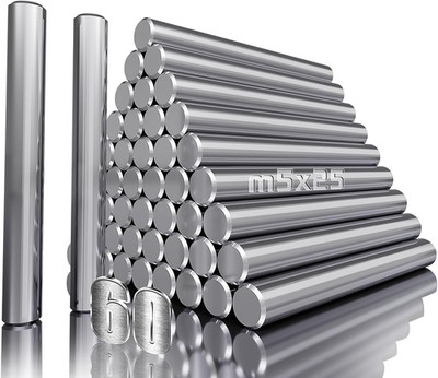 60 Stück Regalbodenträger 5mm Bodenträger für Einlegeböden 5x25 mm Regalstifte Z