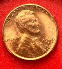 1940-S Lincoln Wheat Cent Penny GEM RD BU From an Original Bank Roll