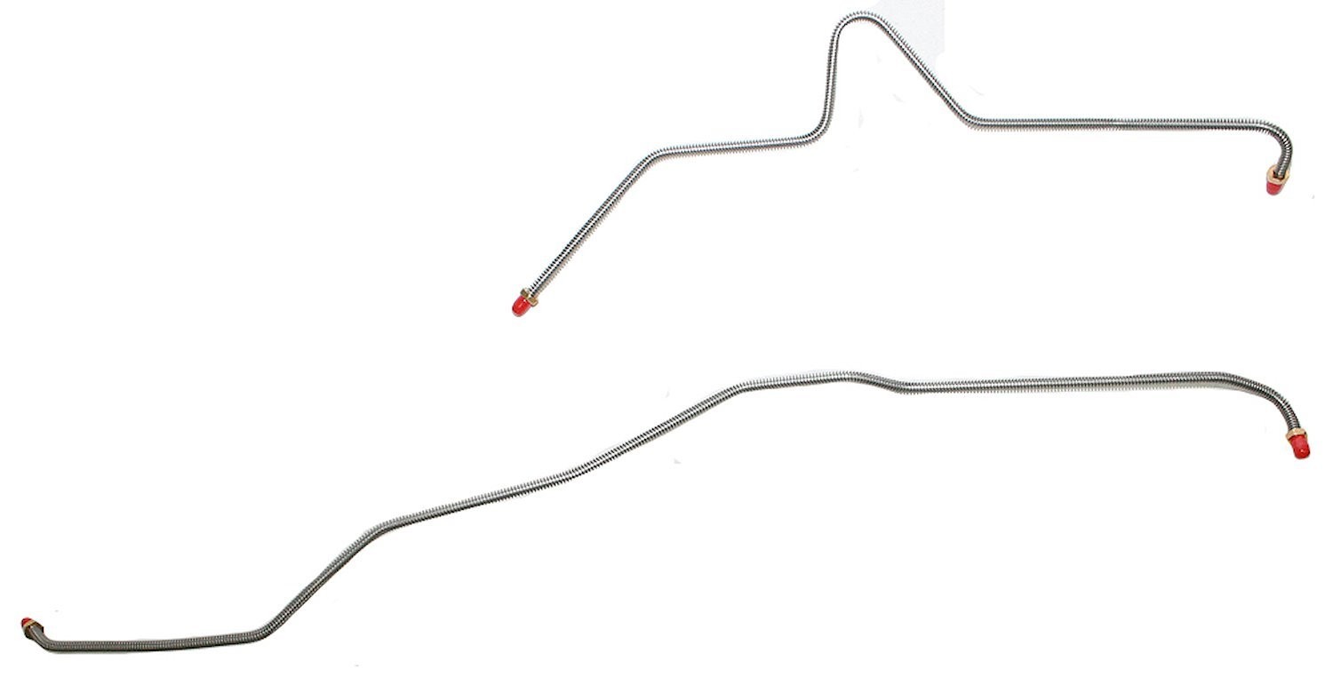 JEGS 13617 Rear Axle Brake Line Set 2001-2007 GM 2500HD Trucks 6.0L Engine OEM-S