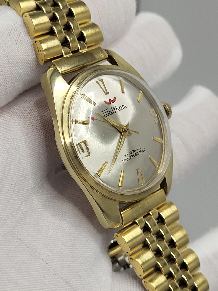 Vintage Waltham Quartz Ladies 21 Jewel Watch Starburst Dial New Battery Running Waltham 21 Jewels Wristwatches for sale - eBay main image 2