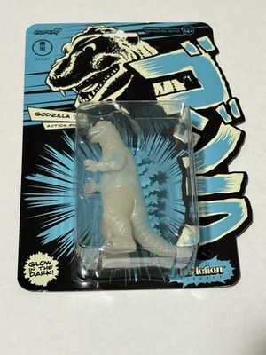 SDCC 2022 Super7 Mechagodzilla 3.75''  Reaction Action Figure Shogun Glow in Dark