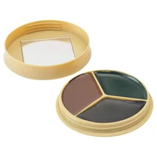 Camo Face Paint Kit with Mirror - Long-Lasting Non-Glare Easy-to-Use Concealment