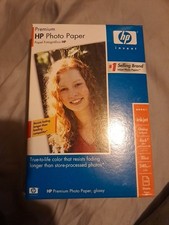 HP Premium Inkjet Photo Paper 4" x 6" Glossy 100 Sheets Q1990A Sealed Box New