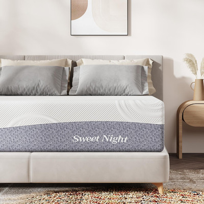 12'' Gel Memory Foam King Mattress for Ultimate Comfort & Pressure Relief