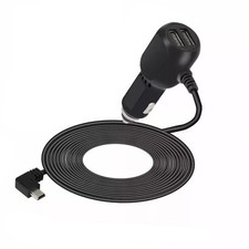 12V-24V USB Dash Cam Car Charger Cable Power Cord Supply for Camera GPS