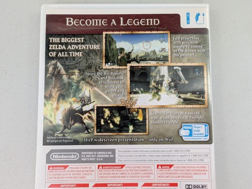 Legend of Zelda Twilight Princess - Nintendo Wii 2006 komplett CIB getestet - Bild 8 von 12