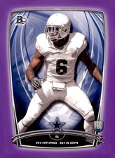 2014 Bowman #32 Ahmad Dixon Rookies Purple